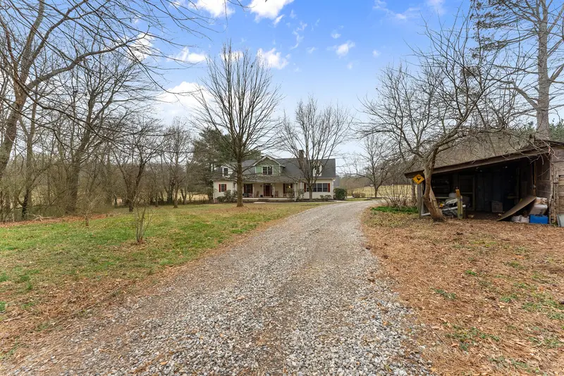 Gravel driveway