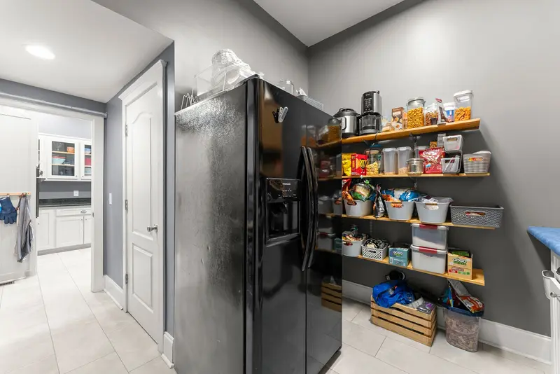 Pantry wide view
