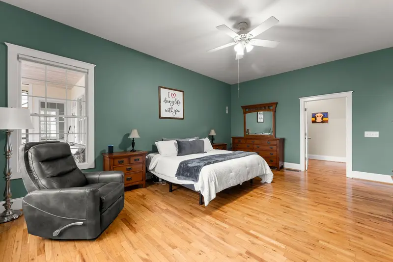 Master bedroom wide