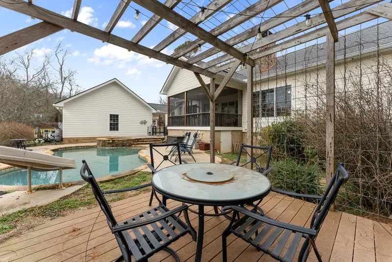 Pergola and deck