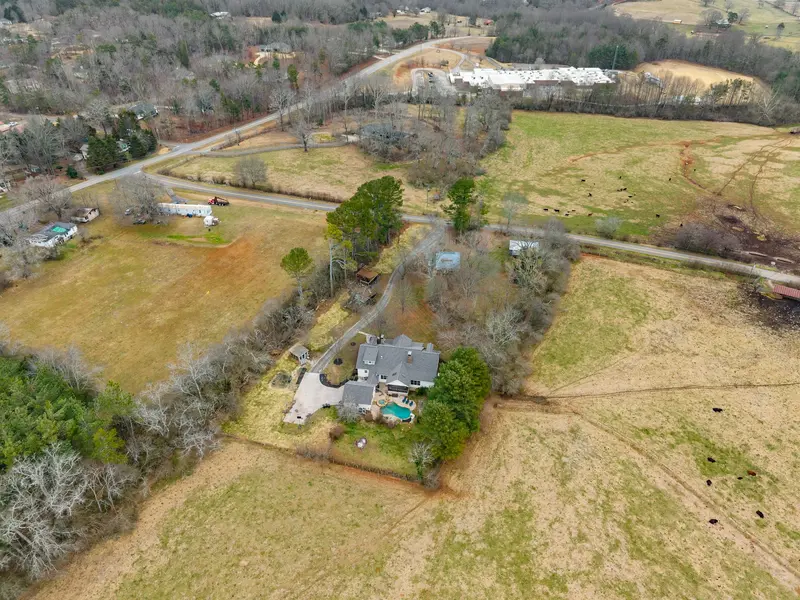 Aerial wide shot